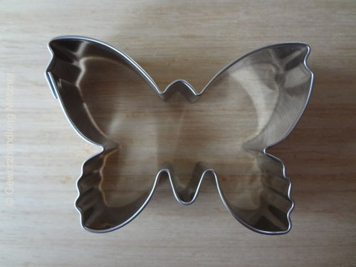 Ausstechform Schmetterling, 7 cm, Edelstahl, Städter